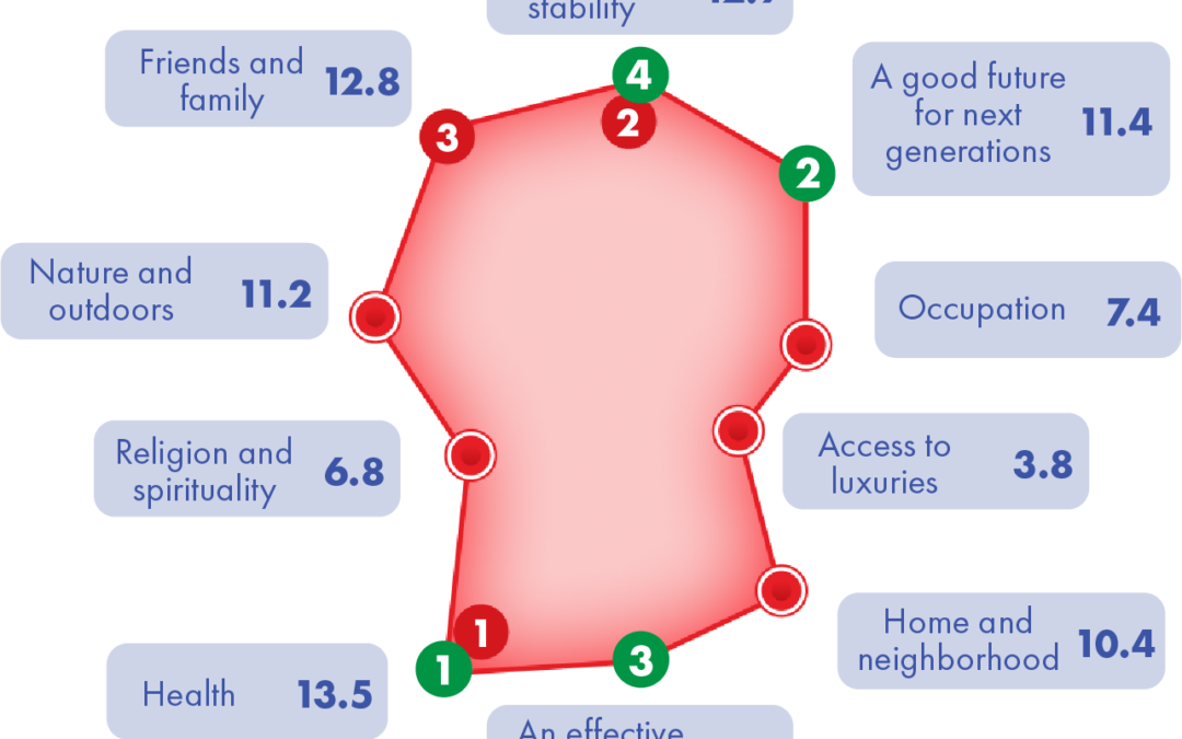 What drives well-being?